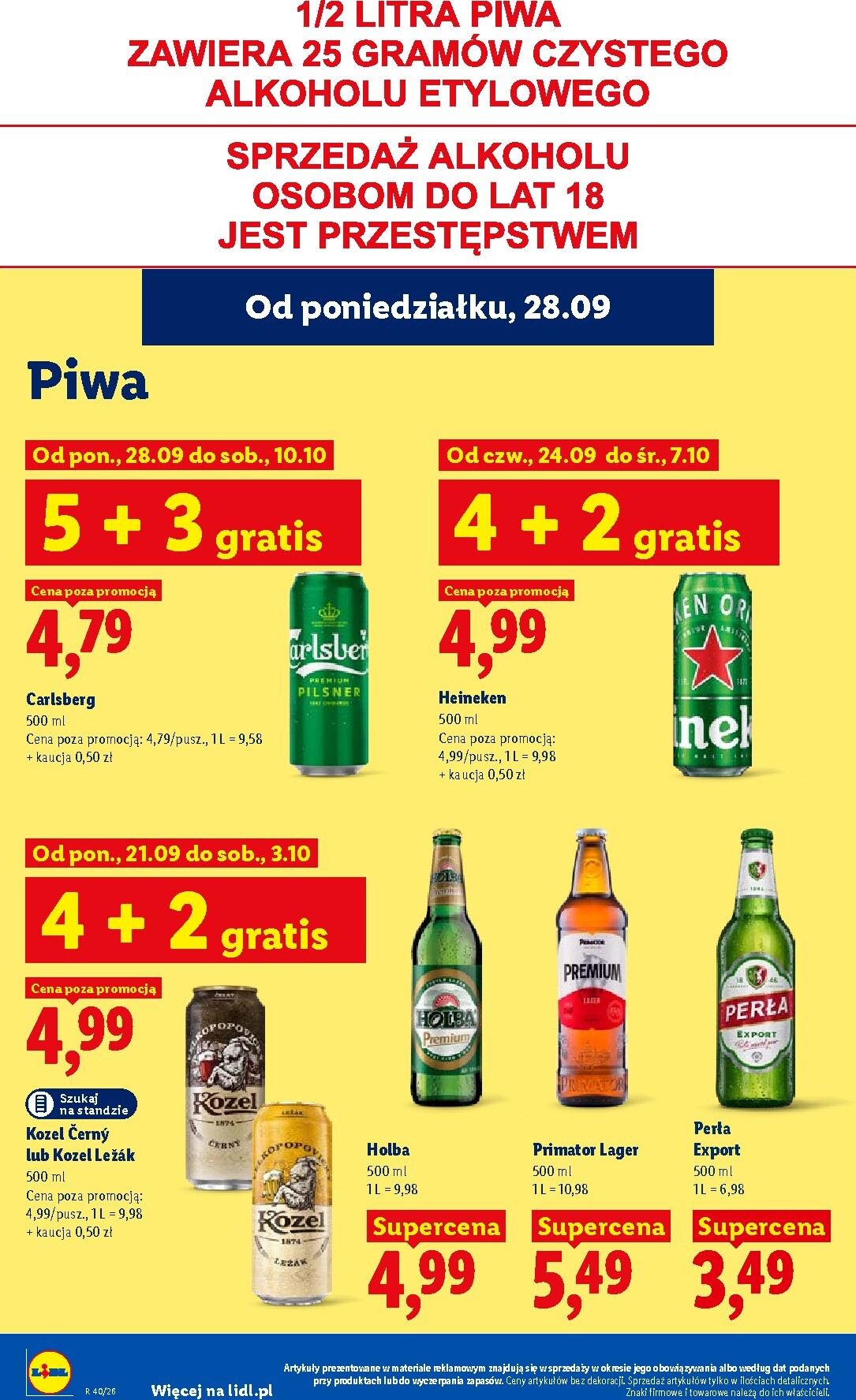 lidl - Nowa gazetka Lidl ważna od 28.09.2026 do 30.09.2026 - page: 82