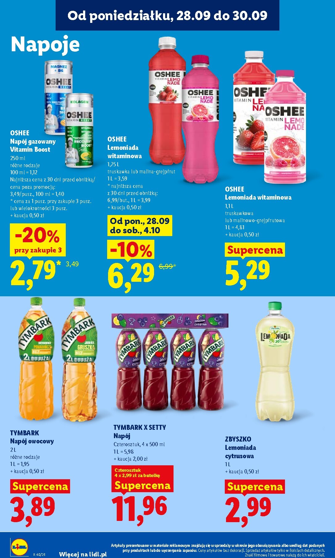 lidl - Nowa gazetka Lidl ważna od 28.09.2026 do 30.09.2026 - page: 80