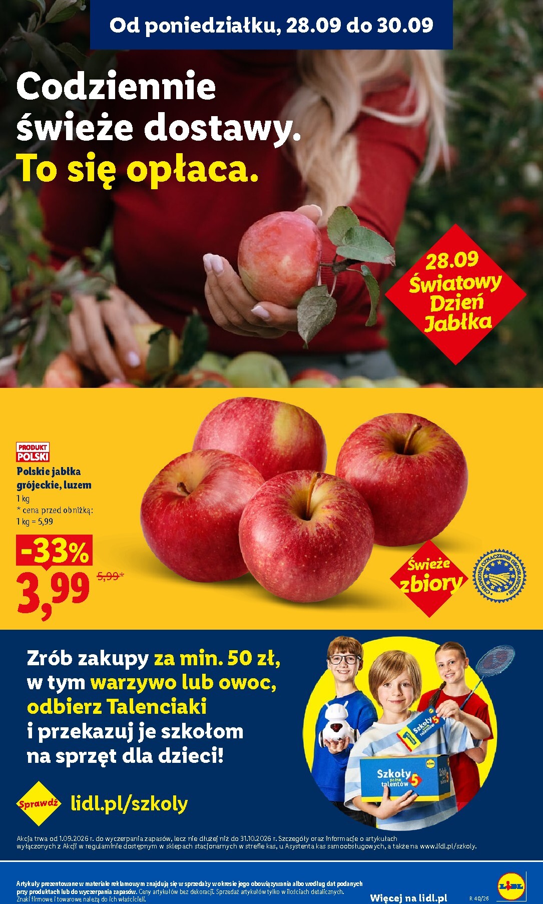 lidl - Nowa gazetka Lidl ważna od 28.09.2026 do 30.09.2026 - page: 47