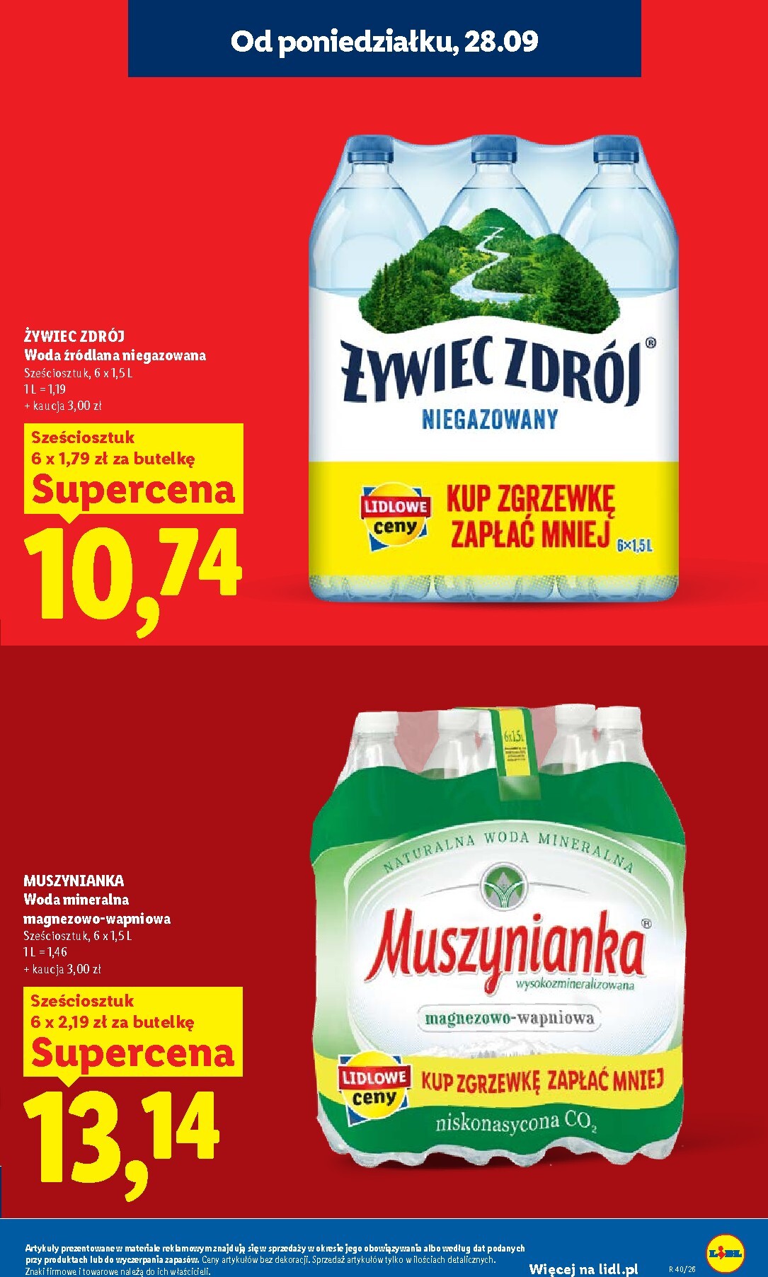 lidl - Nowa gazetka Lidl ważna od 28.09.2026 do 30.09.2026 - page: 15