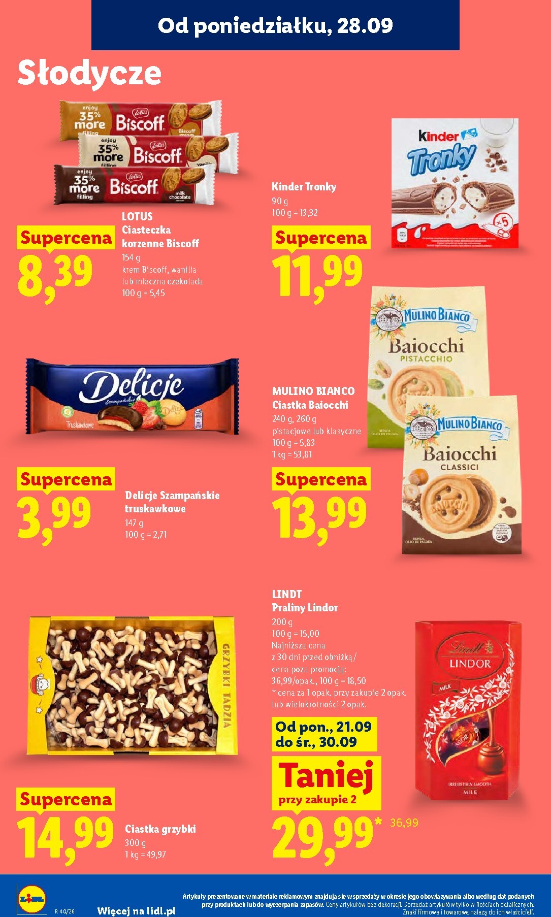 lidl - Nowa gazetka Lidl ważna od 28.09.2026 do 30.09.2026 - page: 72