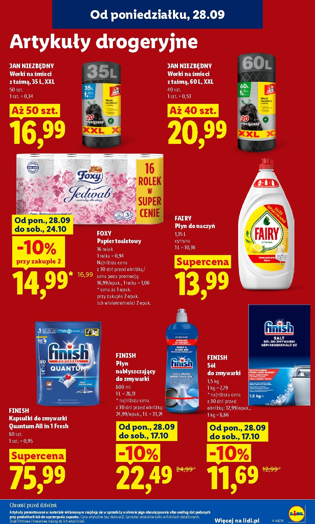 lidl - Nowa gazetka Lidl ważna od 28.09.2026 do 30.09.2026 - page: 95