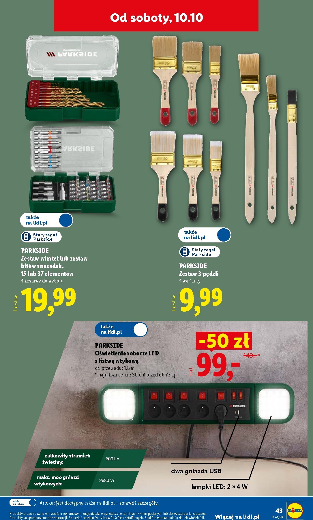 lidl - Nowa gazetka Lidl - To się opłaca ważna od 05.10.2026 do 11.10.2026 - page: 53