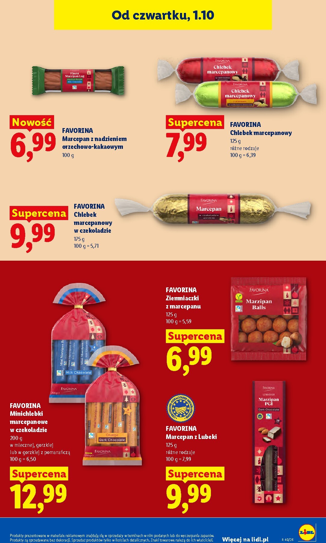 lidl - Nowa gazetka Lidl ważna od 01.10.2026 do 03.10.2026 - page: 71
