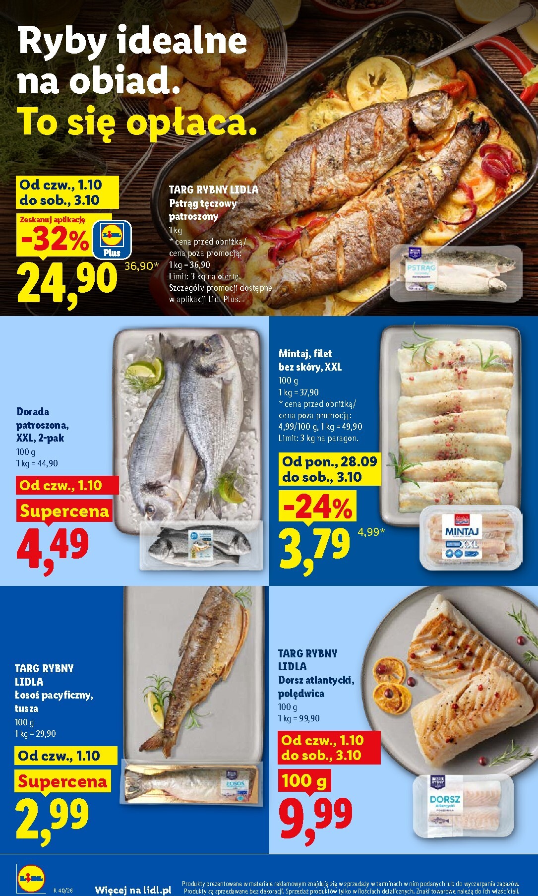 lidl - Nowa gazetka Lidl ważna od 01.10.2026 do 03.10.2026 - page: 62