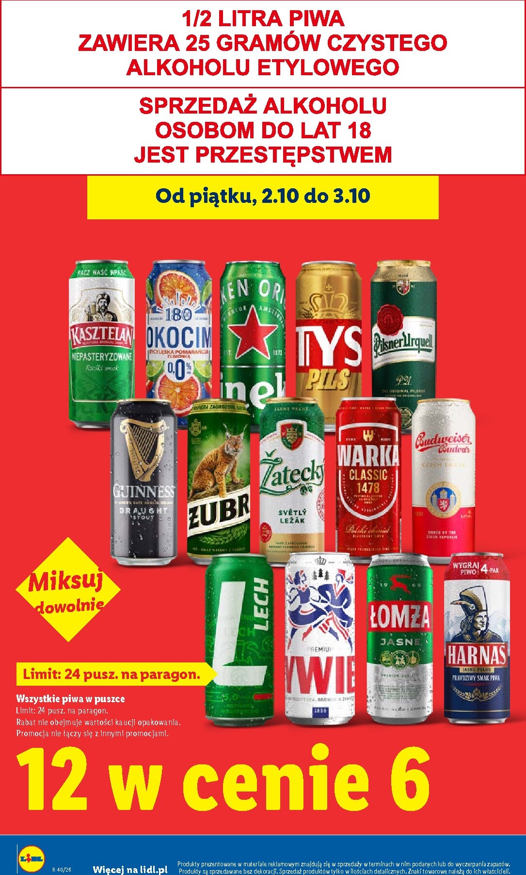 lidl - Nowa gazetka Lidl ważna od 01.10.2026 do 03.10.2026 - page: 6