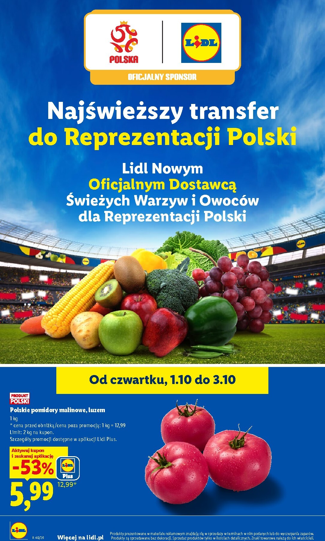 lidl - Nowa gazetka Lidl ważna od 01.10.2026 do 03.10.2026 - page: 46