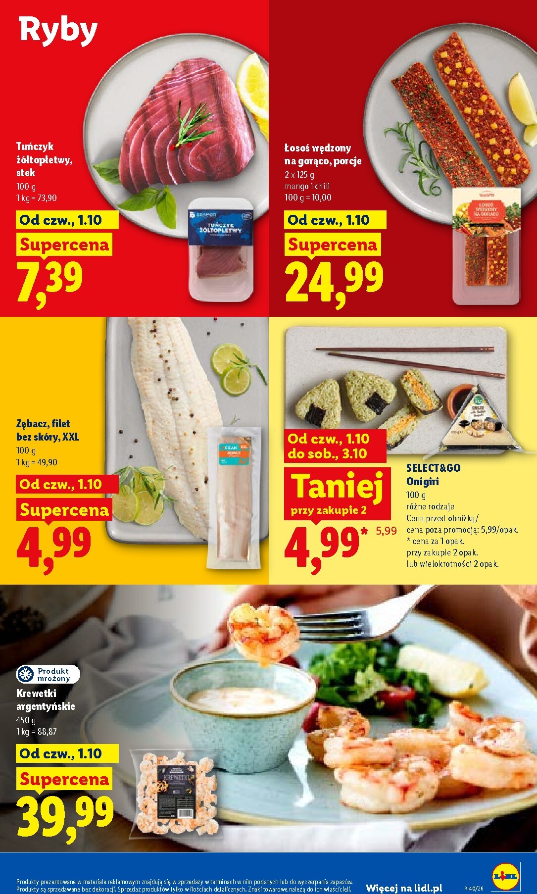 lidl - Nowa gazetka Lidl ważna od 01.10.2026 do 03.10.2026 - page: 63