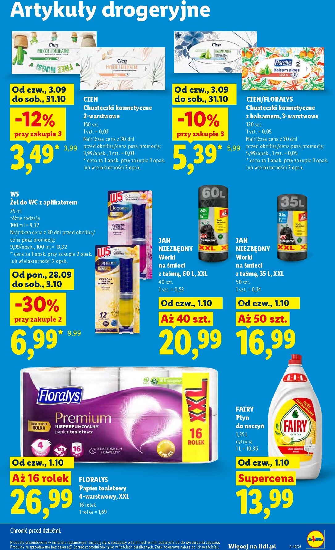 lidl - Nowa gazetka Lidl ważna od 01.10.2026 do 03.10.2026 - page: 99
