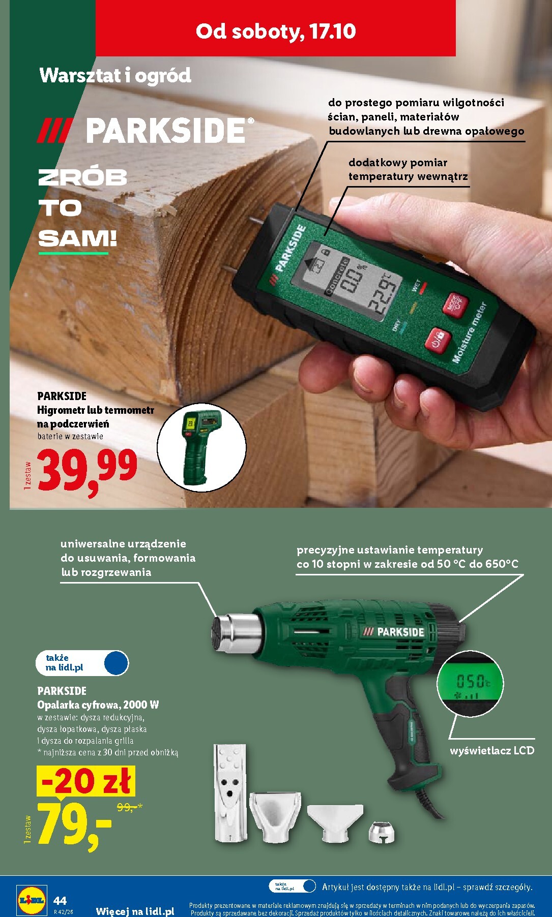lidl - Nowa gazetka Lidl - Katalog Okazji ważna od 12.10.2026 do 24.10.2026 - page: 48