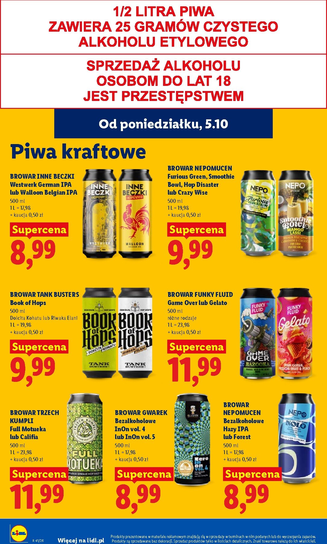 lidl - Aktualna gazetka Lidl ważna od 05.10.2026 do 17.10.2026 - page: 78