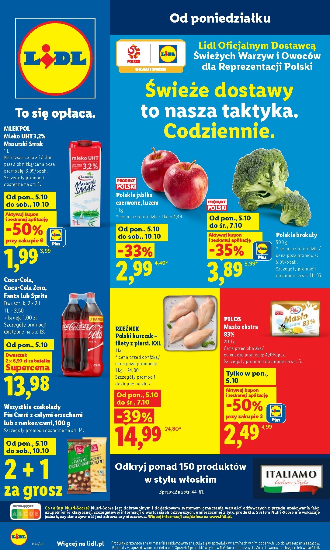 lidl - Aktualna gazetka Lidl ważna od 05.10.2026 do 17.10.2026