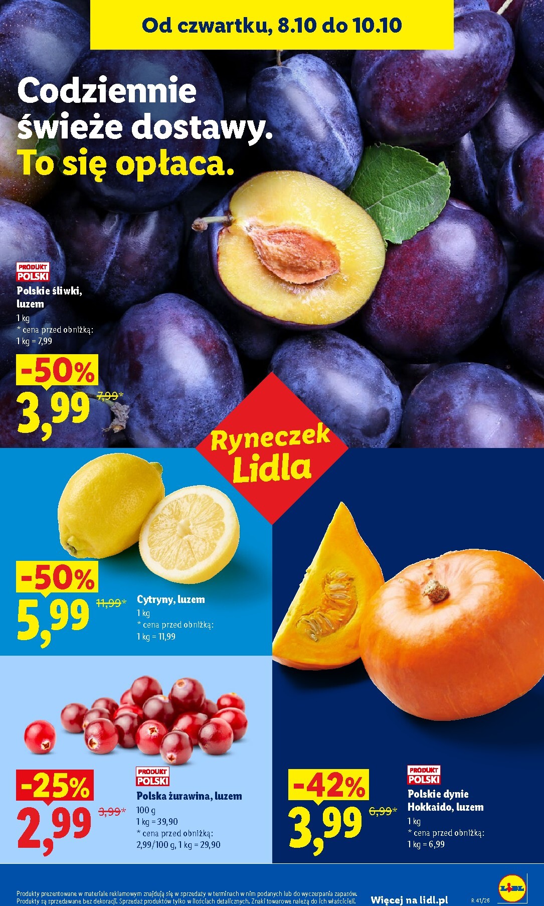 lidl - Nowa gazetka Lidl - Gazetka ważna od 09.10.2026 do 10.10.2026 - page: 45