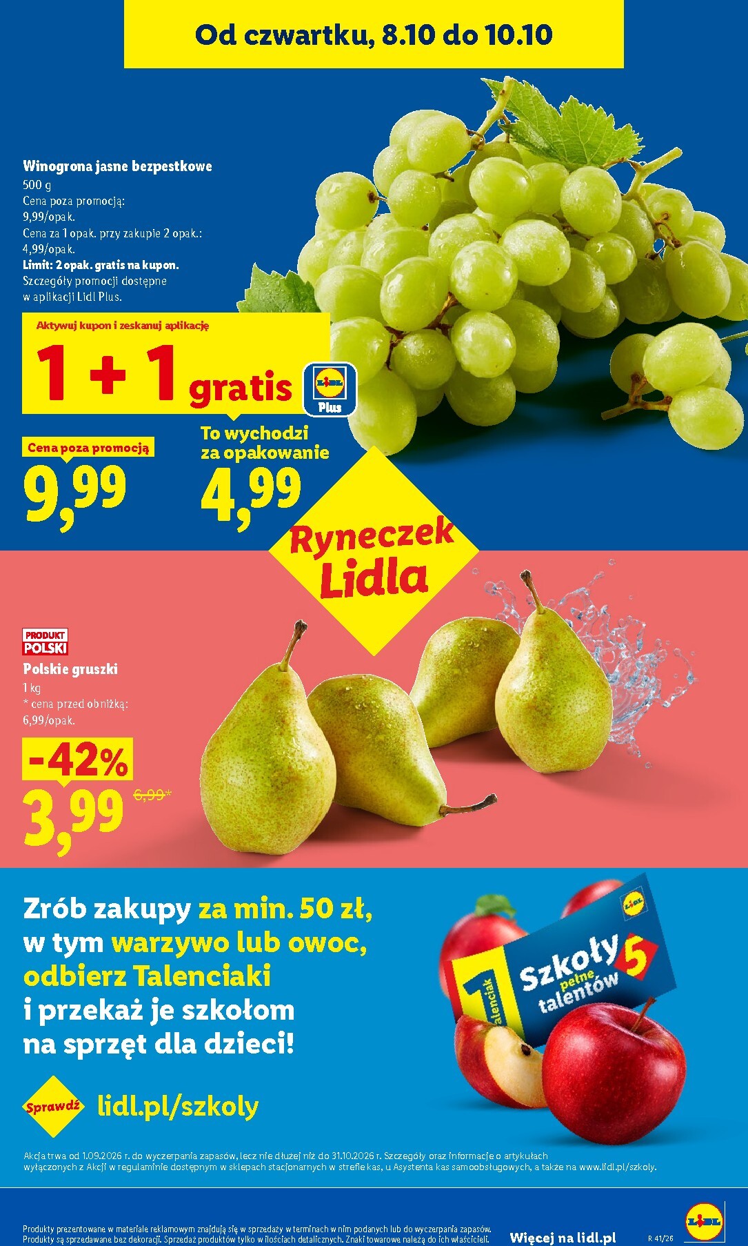 lidl - Nowa gazetka Lidl - Gazetka ważna od 09.10.2026 do 10.10.2026 - page: 47