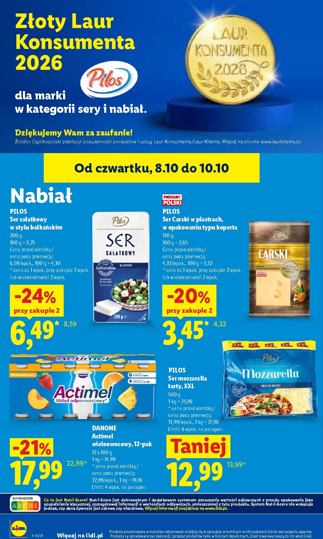 lidl - Nowa gazetka Lidl - Gazetka ważna od 09.10.2026 do 10.10.2026 - page: 58