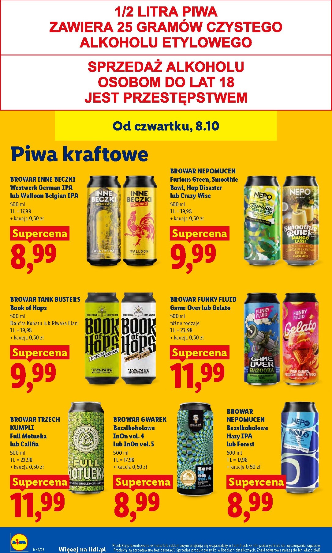 lidl - Nowa gazetka Lidl - Gazetka ważna od 09.10.2026 do 10.10.2026 - page: 76