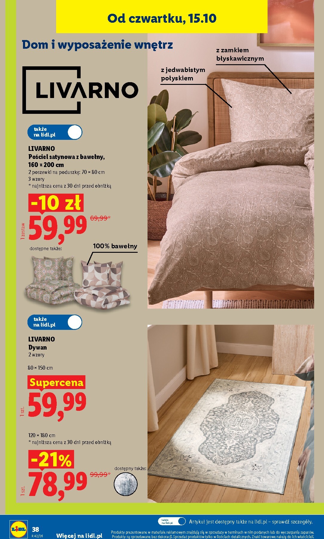 lidl - Nowa gazetka Lidl - Okazje ważna od 12.10.2026 do 24.10.2026 - page: 42