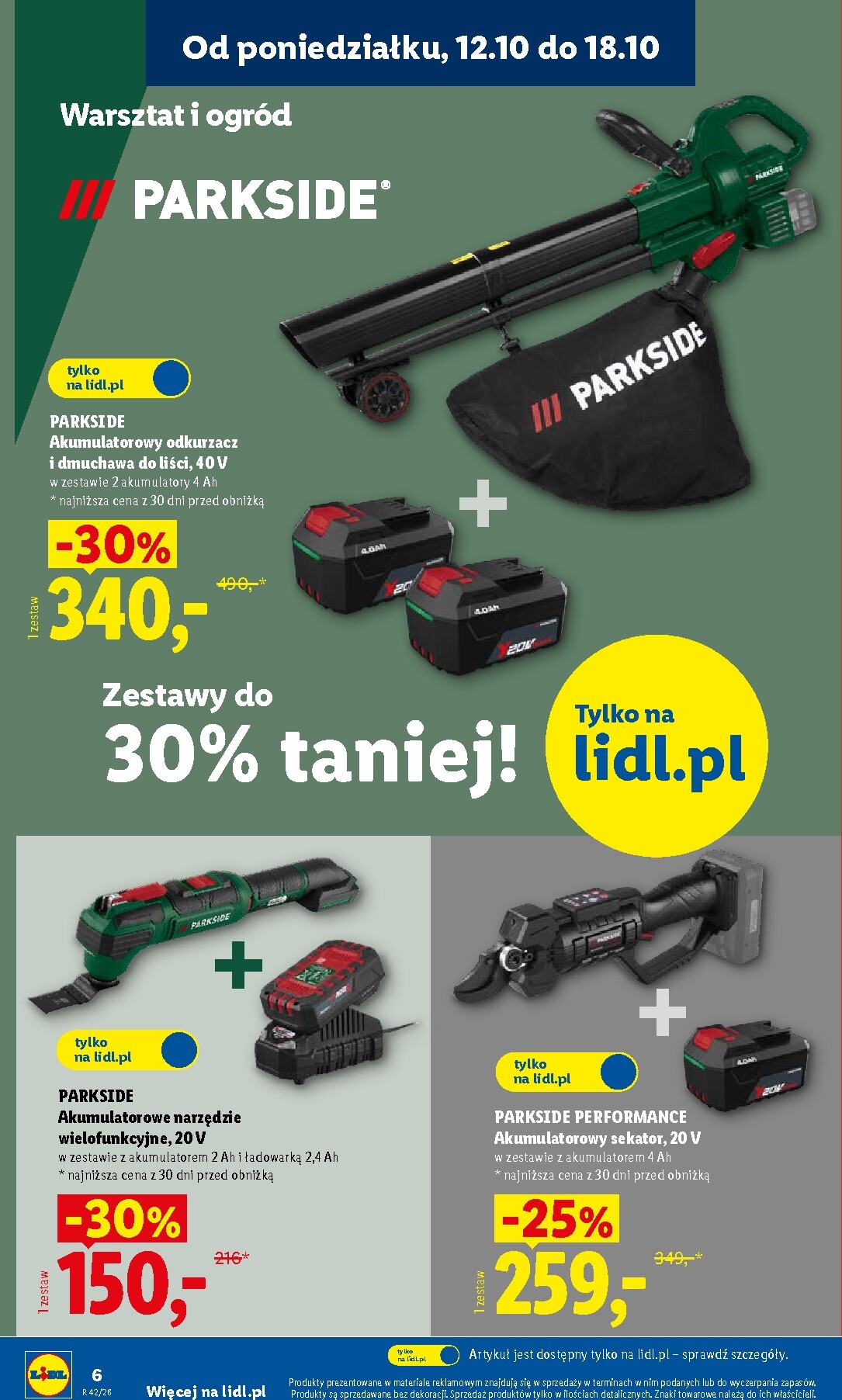 lidl - Nowa gazetka Lidl - Okazje ważna od 12.10.2026 do 24.10.2026 - page: 6