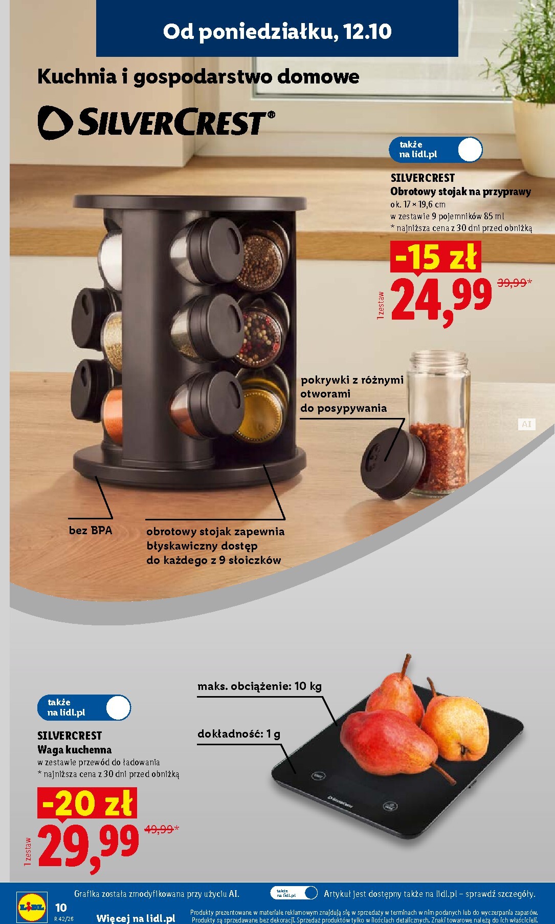 lidl - Nowa gazetka Lidl - Okazje ważna od 12.10.2026 do 24.10.2026 - page: 12