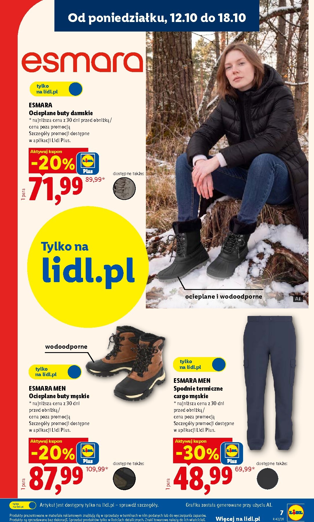 lidl - Nowa gazetka Lidl - Okazje ważna od 12.10.2026 do 24.10.2026 - page: 7