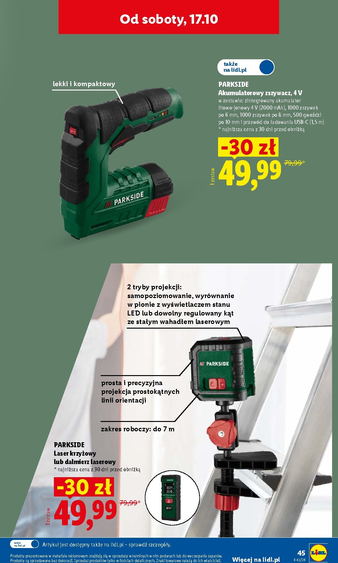 lidl - Nowa gazetka Lidl - Okazje ważna od 12.10.2026 do 24.10.2026 - page: 49