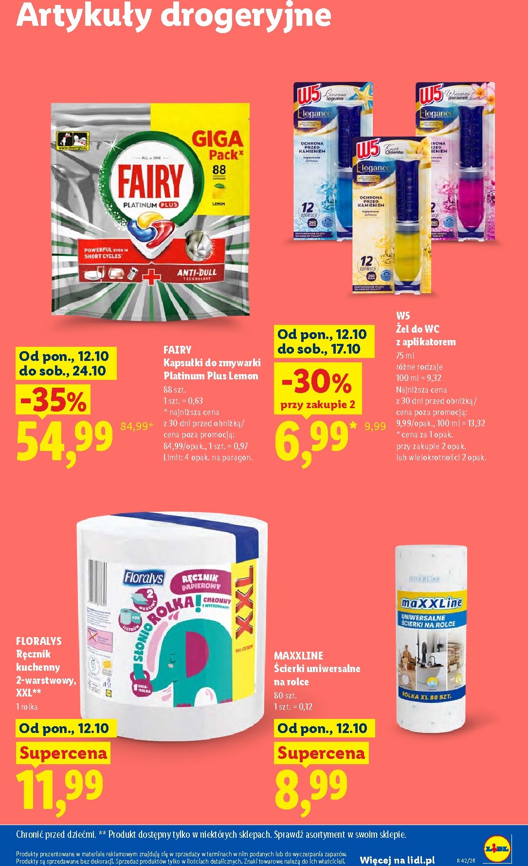 lidl - Nowa gazetka Lidl ważna od 12.10.2026 do 14.10.2026 - page: 109