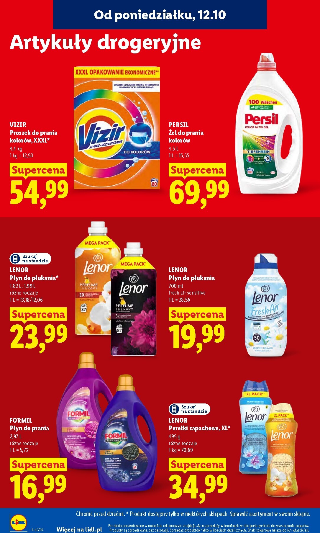 lidl - Nowa gazetka Lidl ważna od 12.10.2026 do 14.10.2026 - page: 108