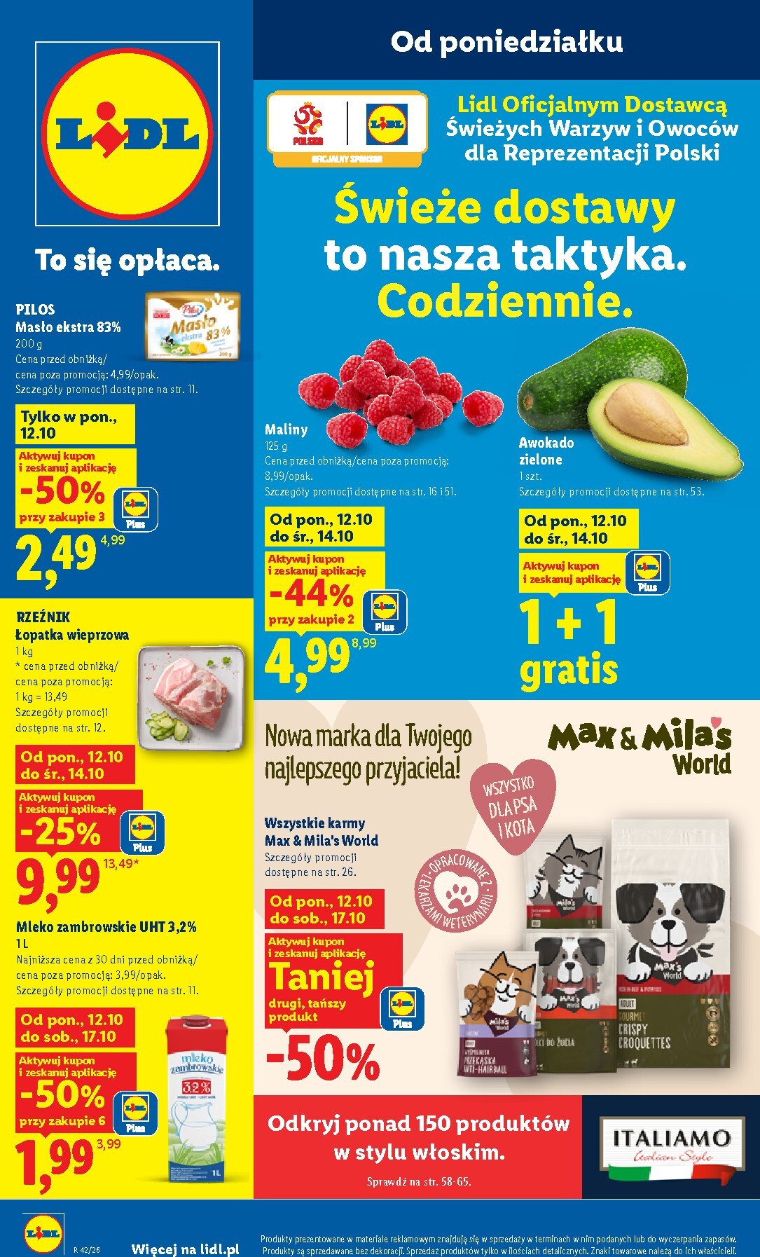 lidl - Nowa gazetka Lidl ważna od 12.10.2026 do 14.10.2026