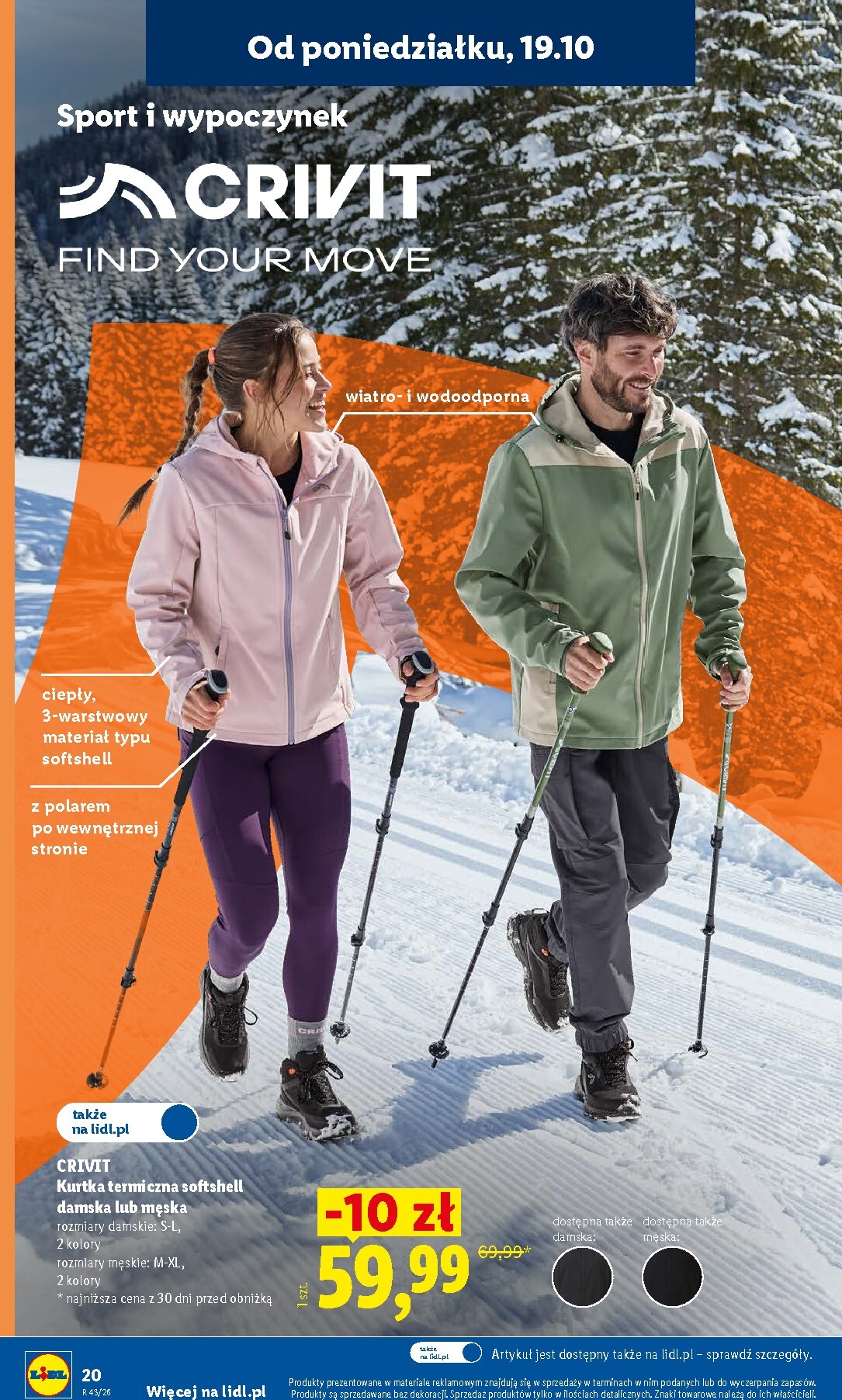 lidl - Nowa gazetka Lidl - Okazje ważna od 19.10.2026 do 24.10.2026 - page: 22