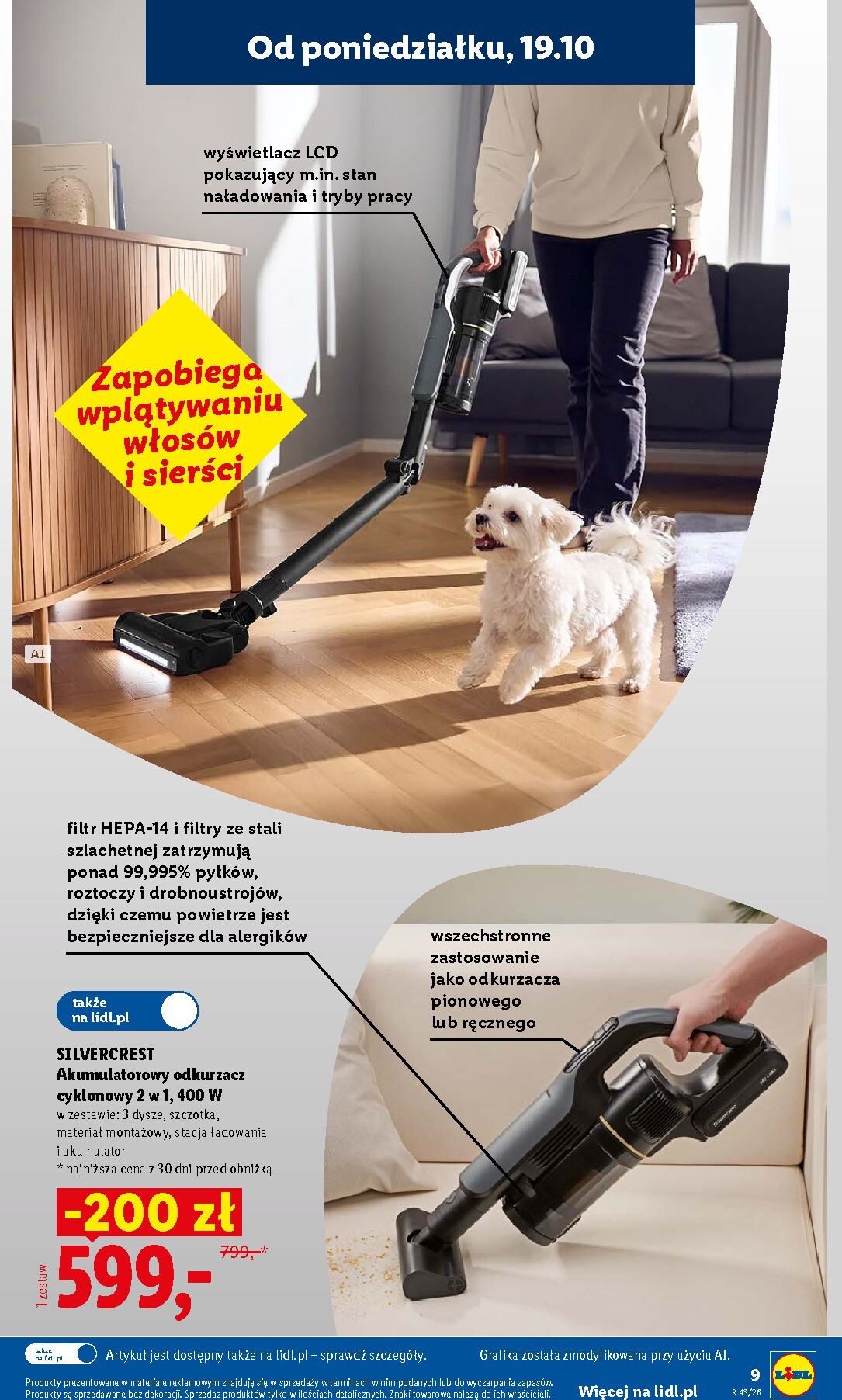 lidl - Nowa gazetka Lidl - Okazje ważna od 19.10.2026 do 24.10.2026 - page: 9