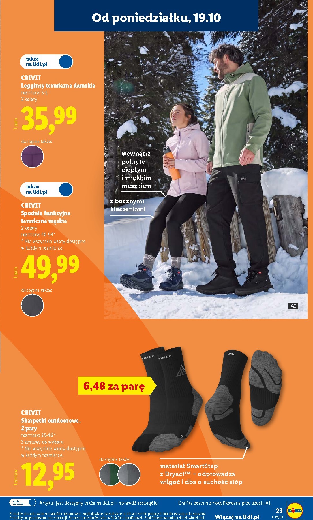 lidl - Nowa gazetka Lidl - Okazje ważna od 19.10.2026 do 24.10.2026 - page: 25