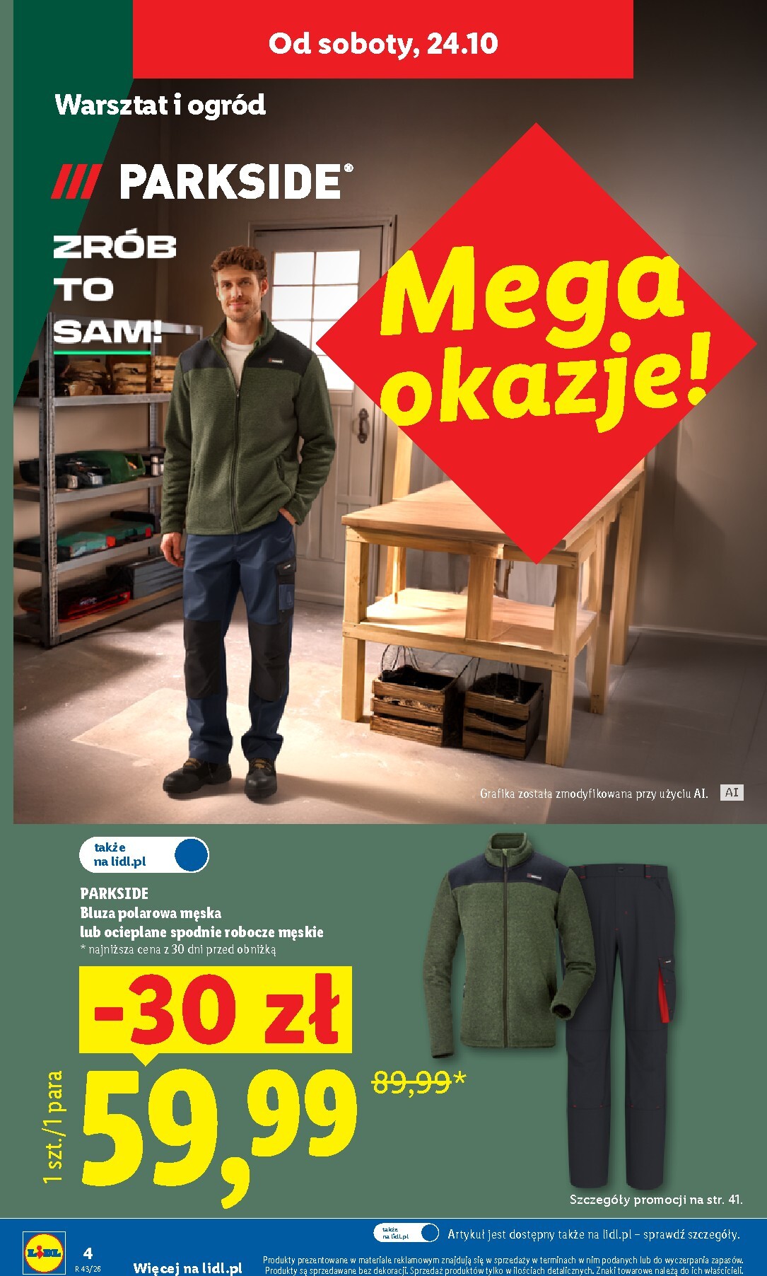 lidl - Nowa gazetka Lidl - Okazje ważna od 19.10.2026 do 24.10.2026 - page: 4