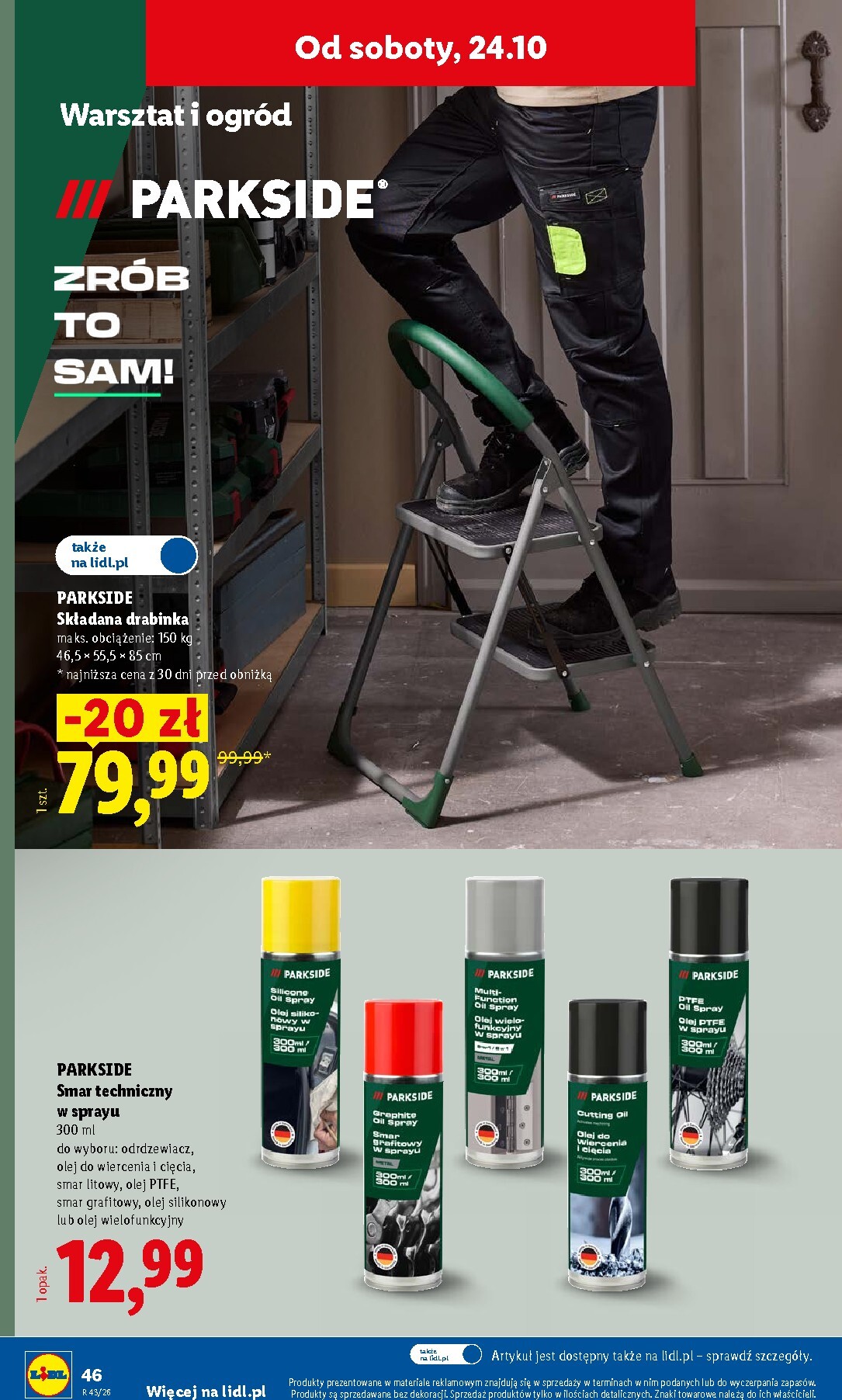 lidl - Nowa gazetka Lidl - Okazje ważna od 19.10.2026 do 24.10.2026 - page: 56