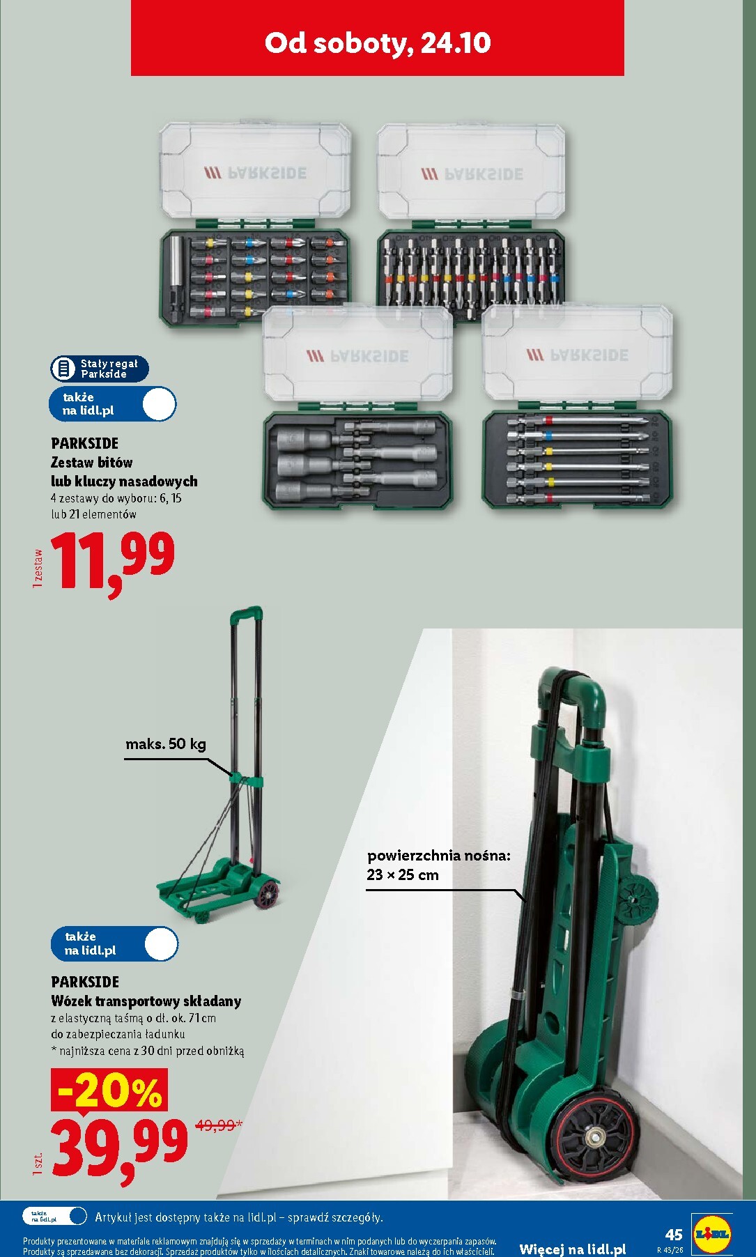 lidl - Nowa gazetka Lidl - Okazje ważna od 19.10.2026 do 24.10.2026 - page: 55