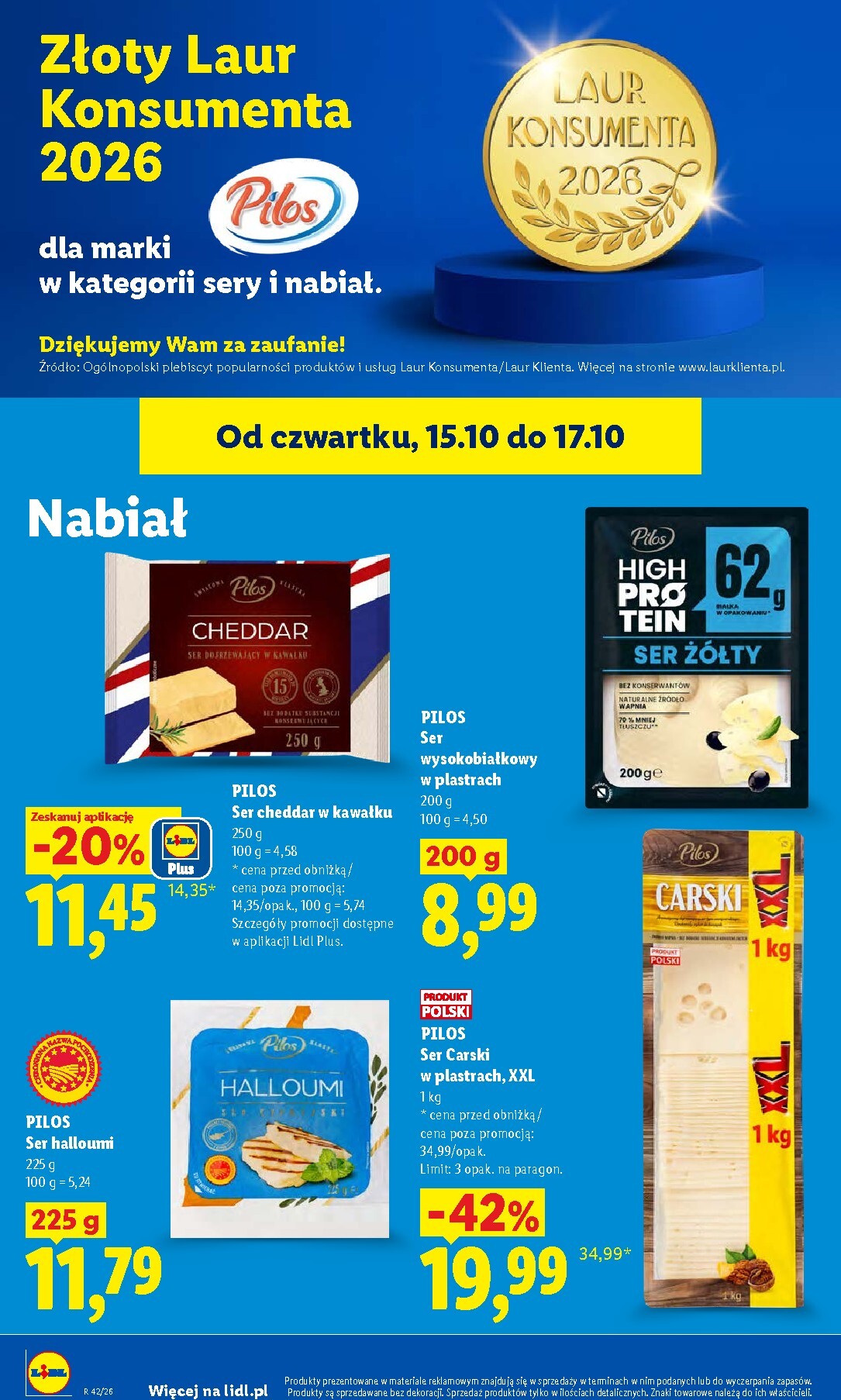 lidl - Nowa gazetka Lidl ważna od 15.10.2026 do 17.10.2026 - page: 72