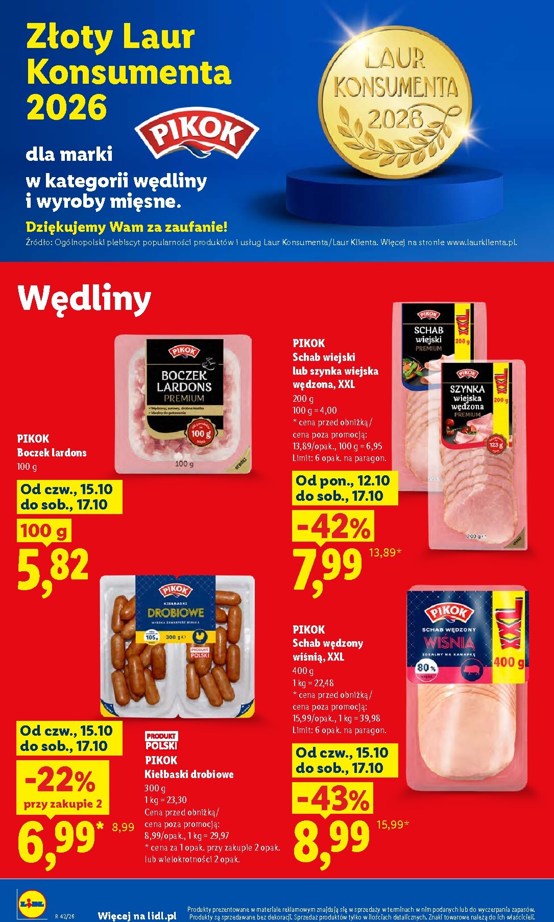 lidl - Nowa gazetka Lidl ważna od 15.10.2026 do 17.10.2026 - page: 70