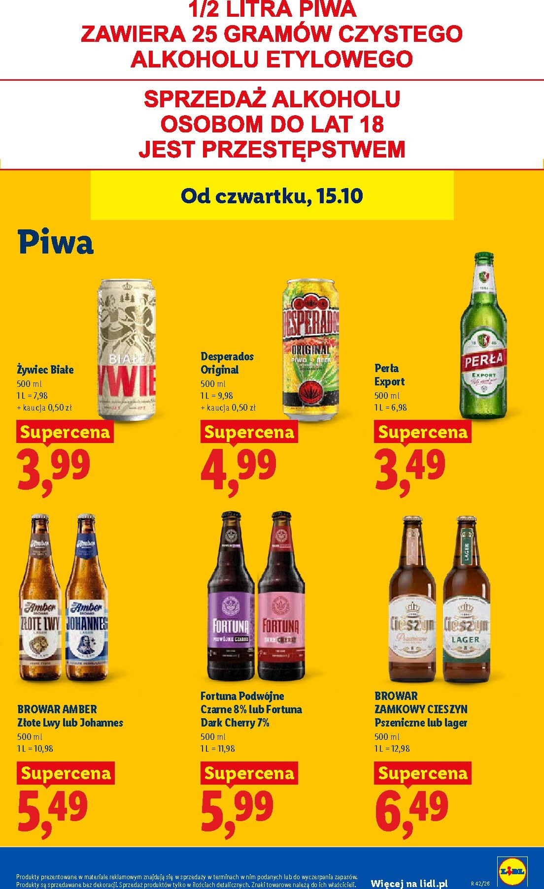 lidl - Nowa gazetka Lidl ważna od 15.10.2026 do 17.10.2026 - page: 99
