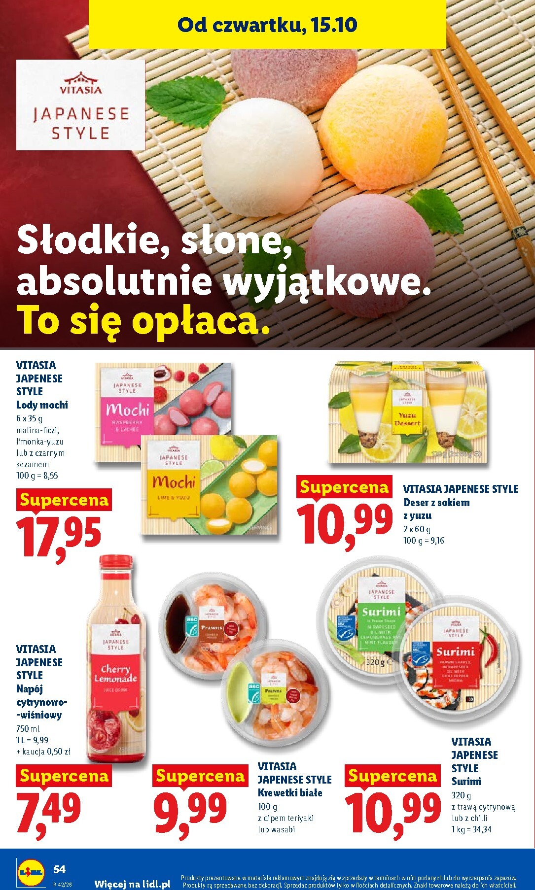 lidl - Aktualna gazetka Lidl ważna od 15.10.2026 do 17.10.2026 - page: 52