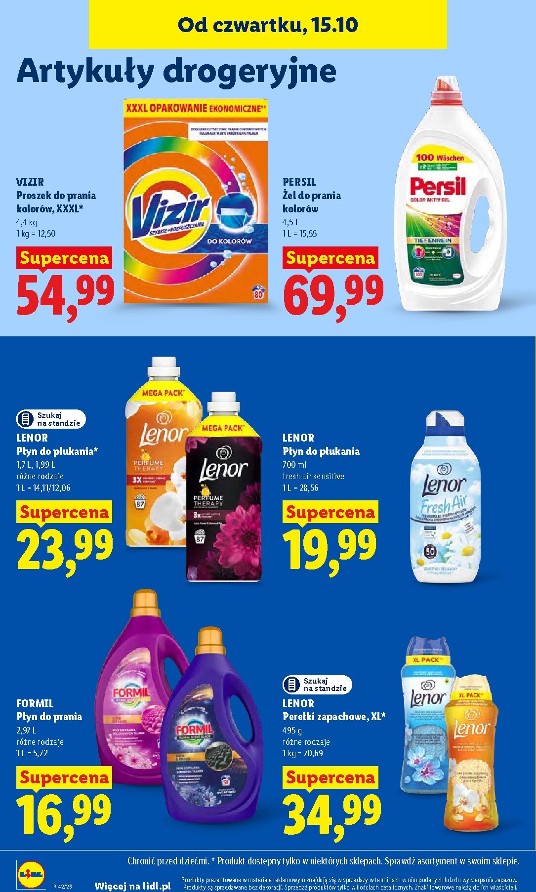 lidl - Aktualna gazetka Lidl ważna od 15.10.2026 do 17.10.2026 - page: 110