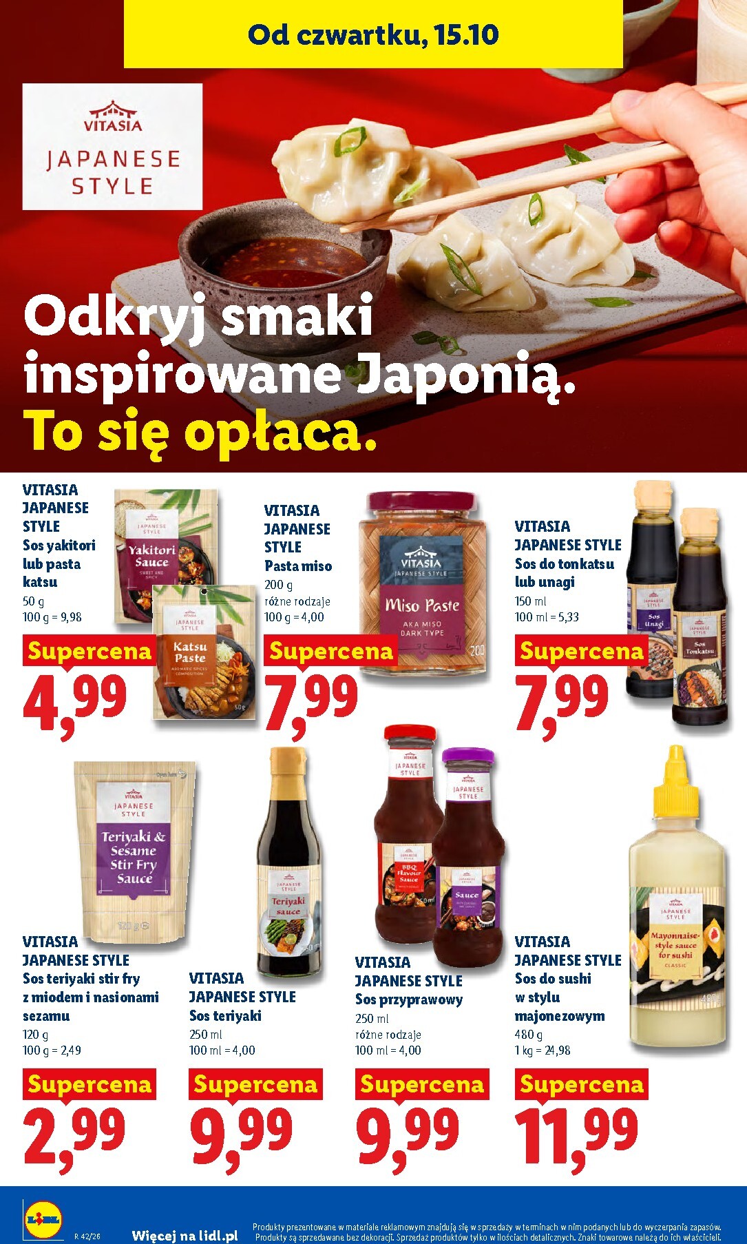 lidl - Aktualna gazetka Lidl ważna od 15.10.2026 do 17.10.2026 - page: 56