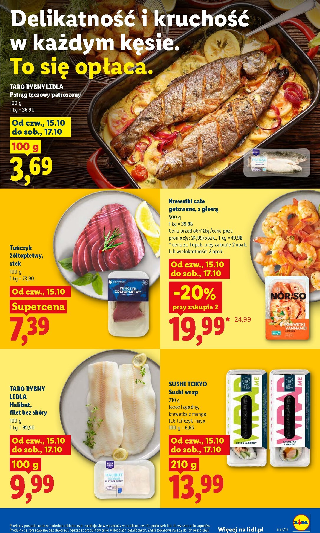 lidl - Aktualna gazetka Lidl ważna od 15.10.2026 do 17.10.2026 - page: 73
