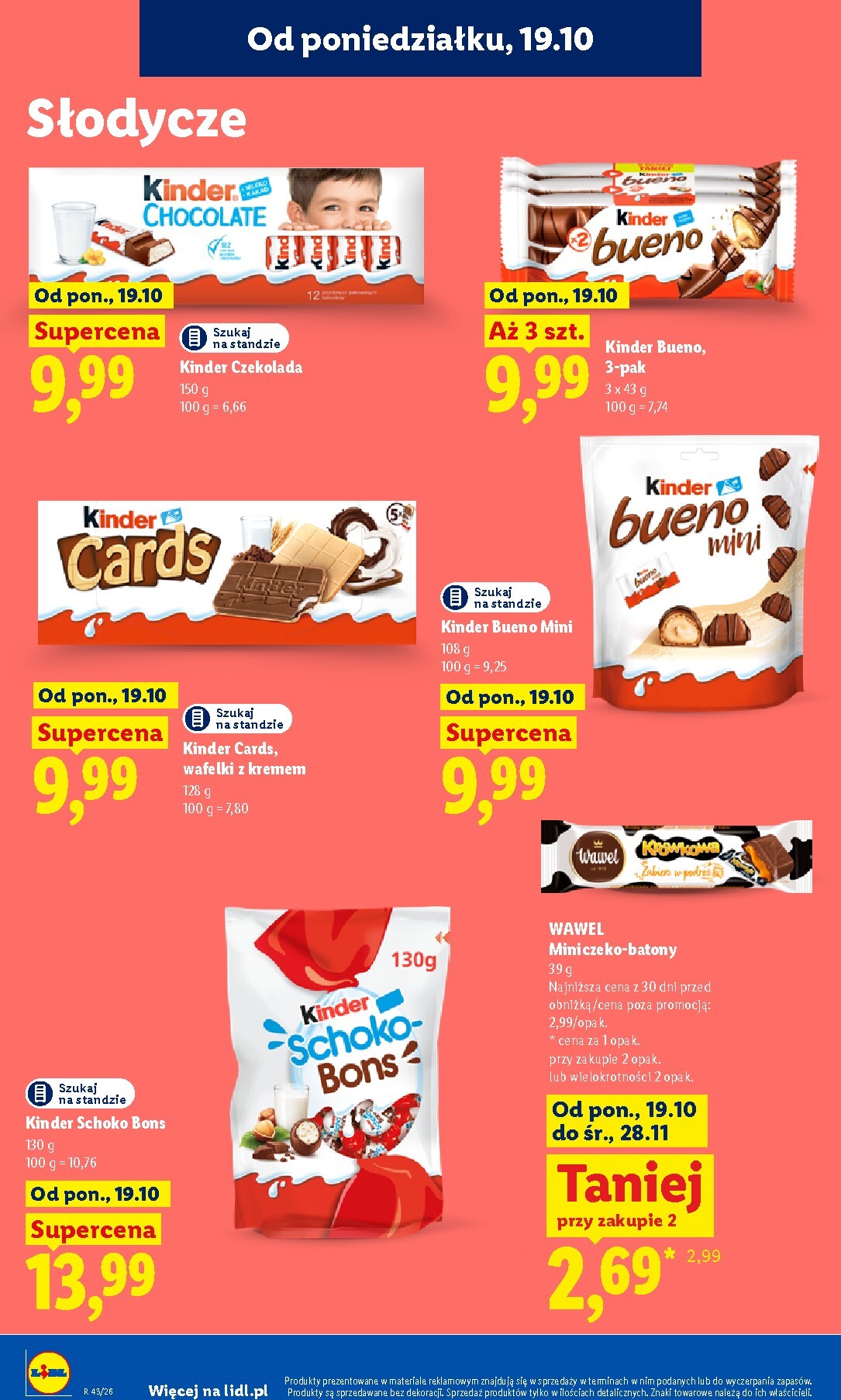 lidl - Nowa gazetka Lidl ważna od 19.10.2026 do 21.10.2026 - page: 68