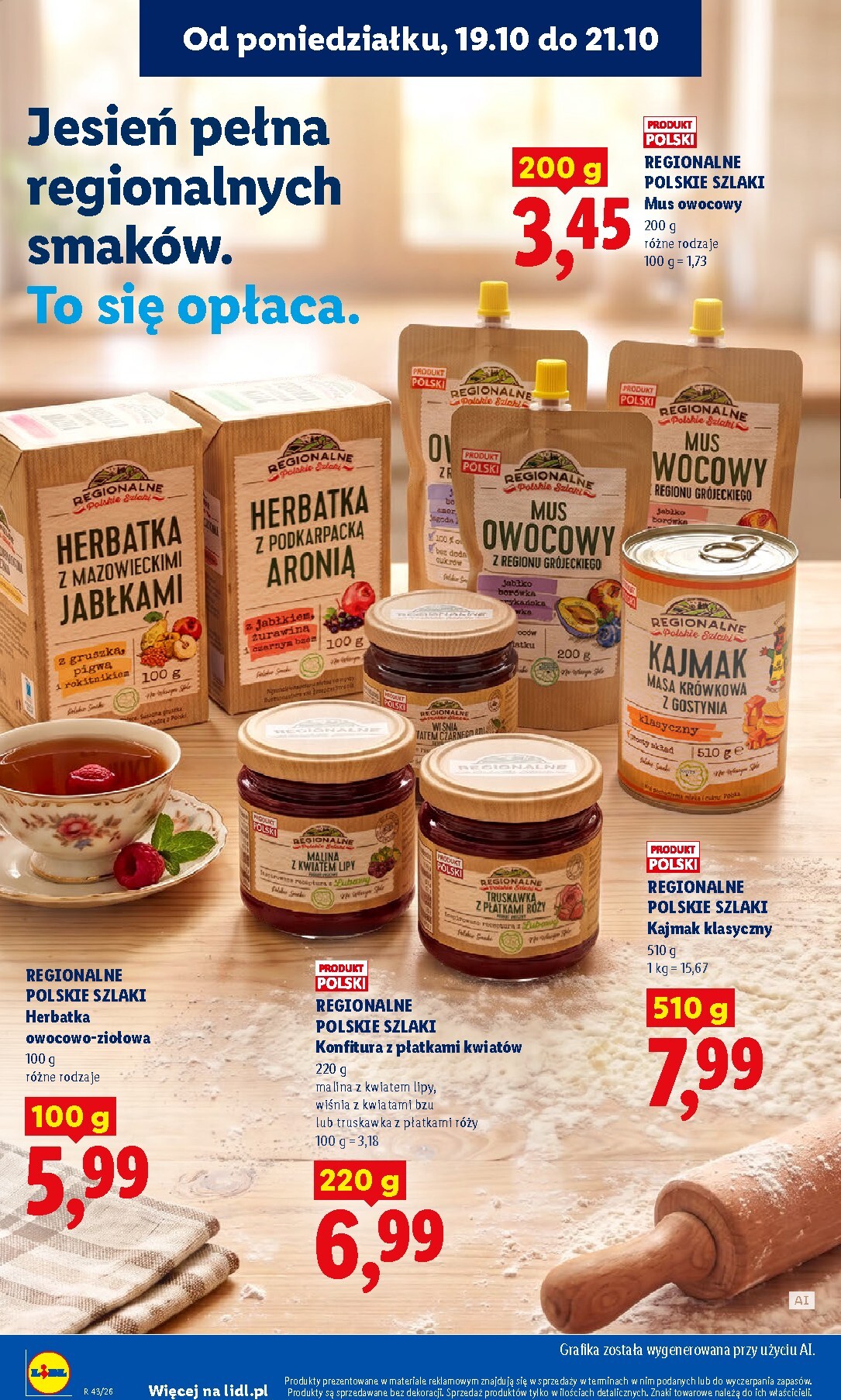 lidl - Nowa gazetka Lidl ważna od 19.10.2026 do 21.10.2026 - page: 58