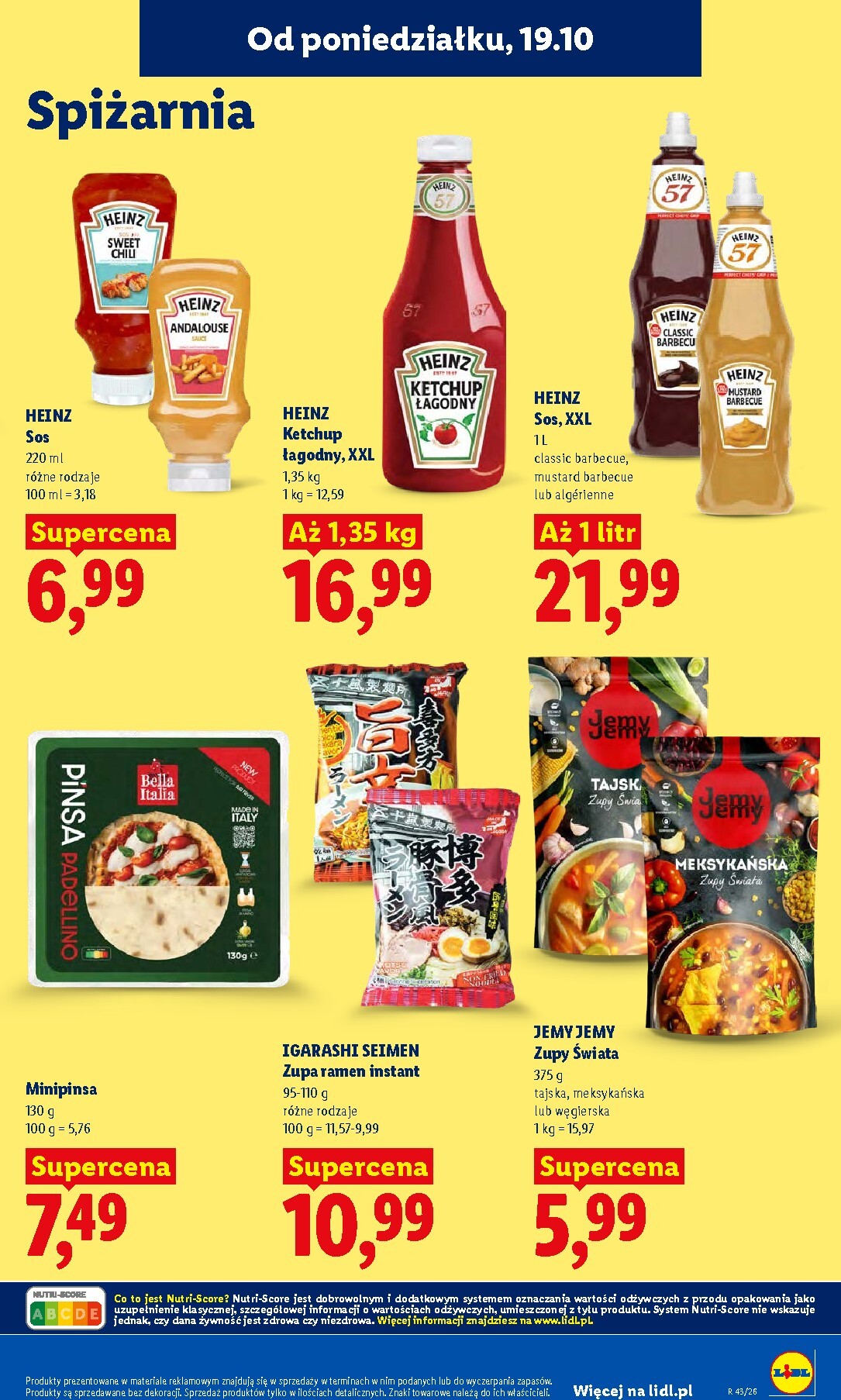 lidl - Nowa gazetka Lidl ważna od 19.10.2026 do 21.10.2026 - page: 89