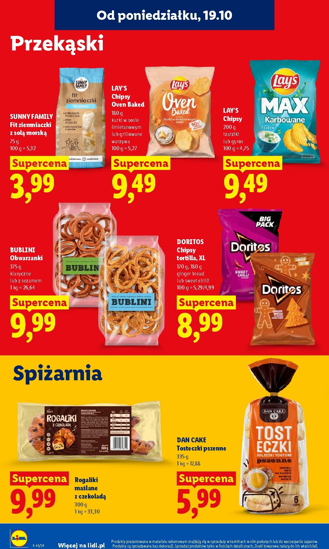 lidl - Nowa gazetka Lidl ważna od 19.10.2026 do 21.10.2026 - page: 88