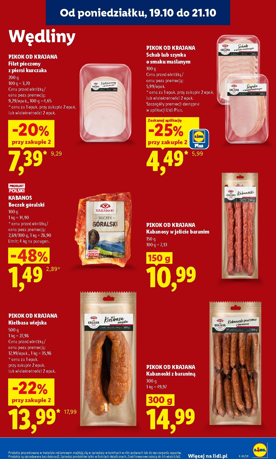 lidl - Nowa gazetka Lidl ważna od 19.10.2026 do 21.10.2026 - page: 53