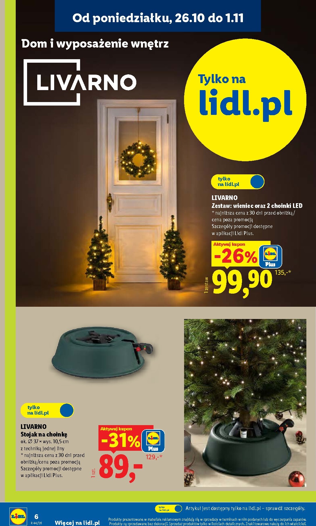 lidl - Nowa gazetka Lidl - Okazje ważna od 26.10.2026 do 31.10.2026 - page: 6