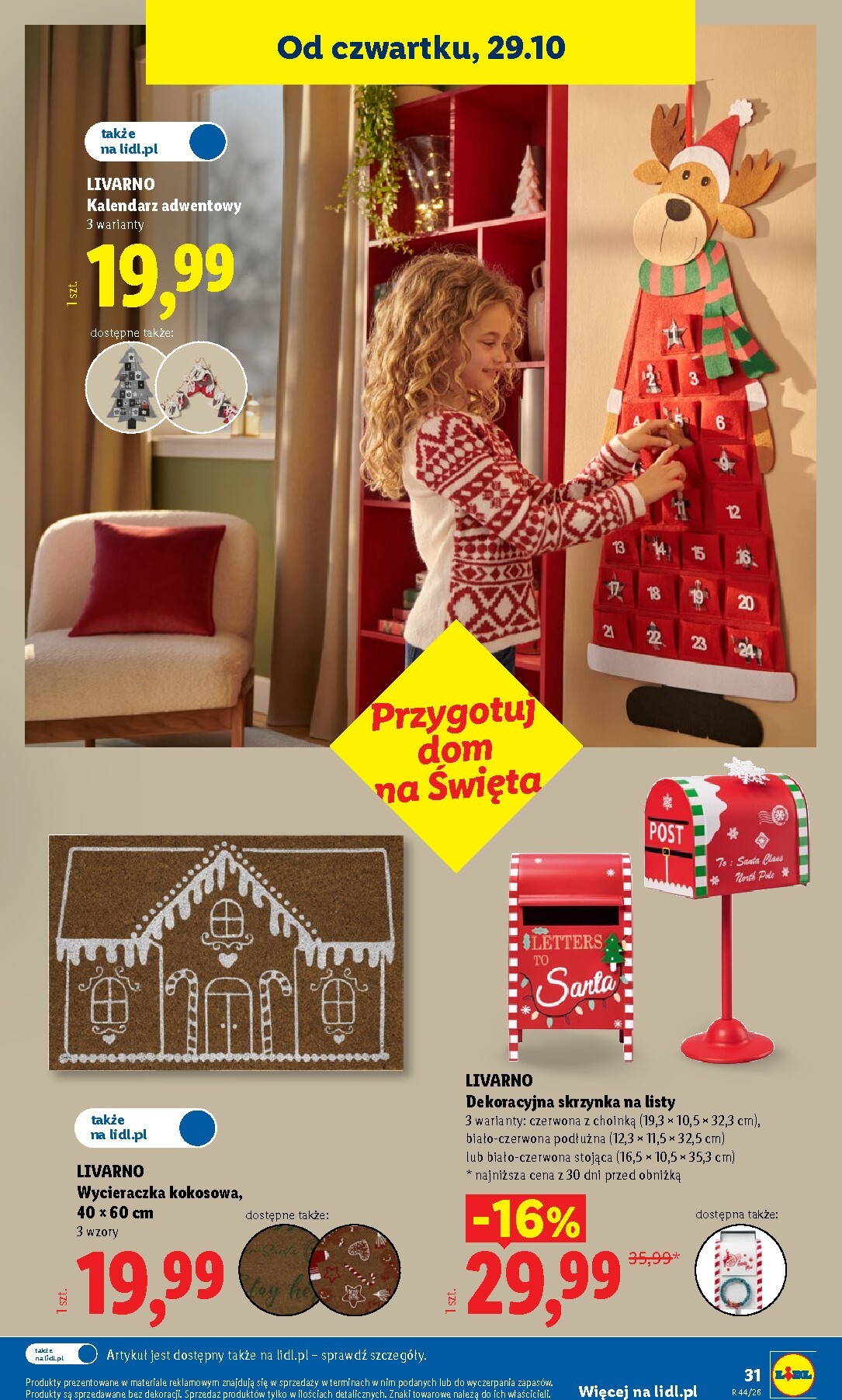 lidl - Nowa gazetka Lidl - Okazje ważna od 26.10.2026 do 31.10.2026 - page: 37