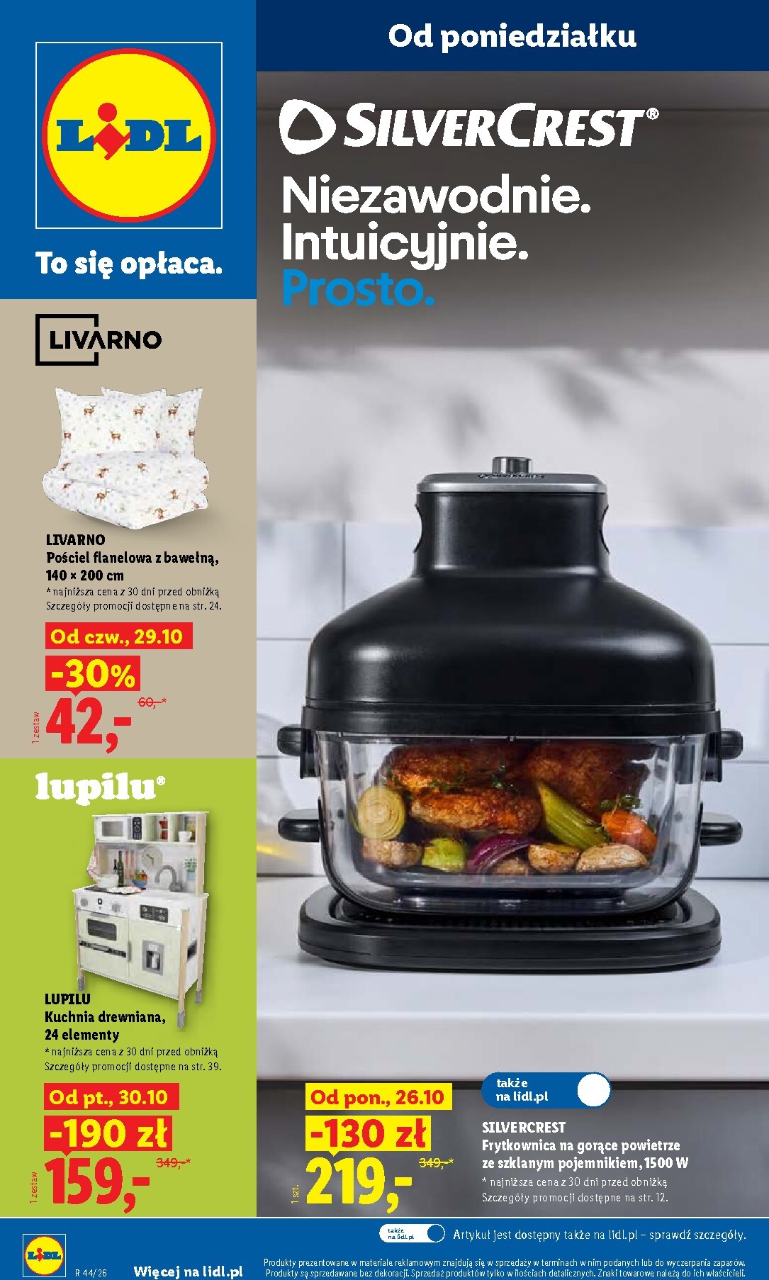 lidl - Nowa gazetka Lidl - Okazje ważna od 26.10.2026 do 31.10.2026