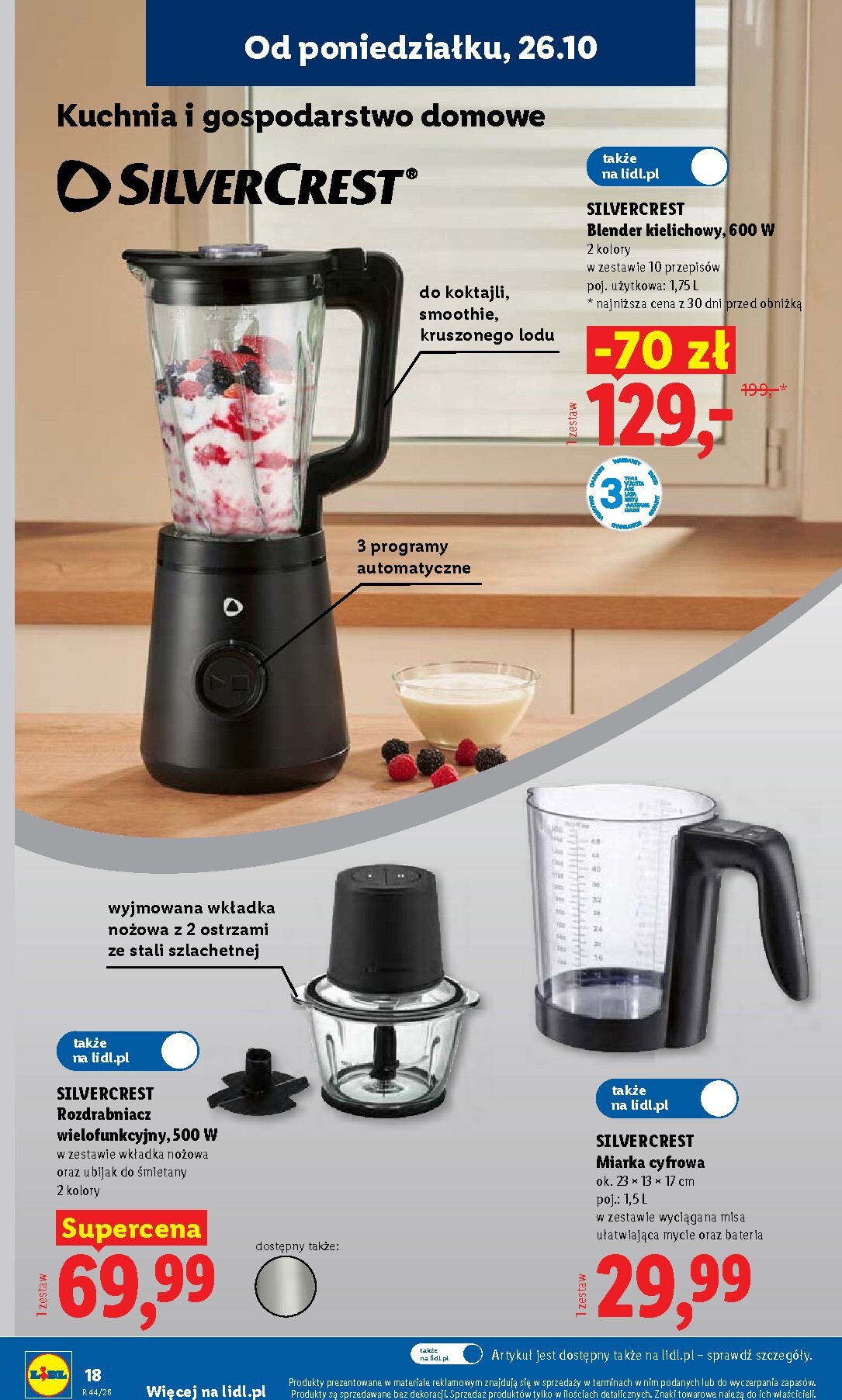 lidl - Nowa gazetka Lidl - Okazje ważna od 26.10.2026 do 31.10.2026 - page: 22